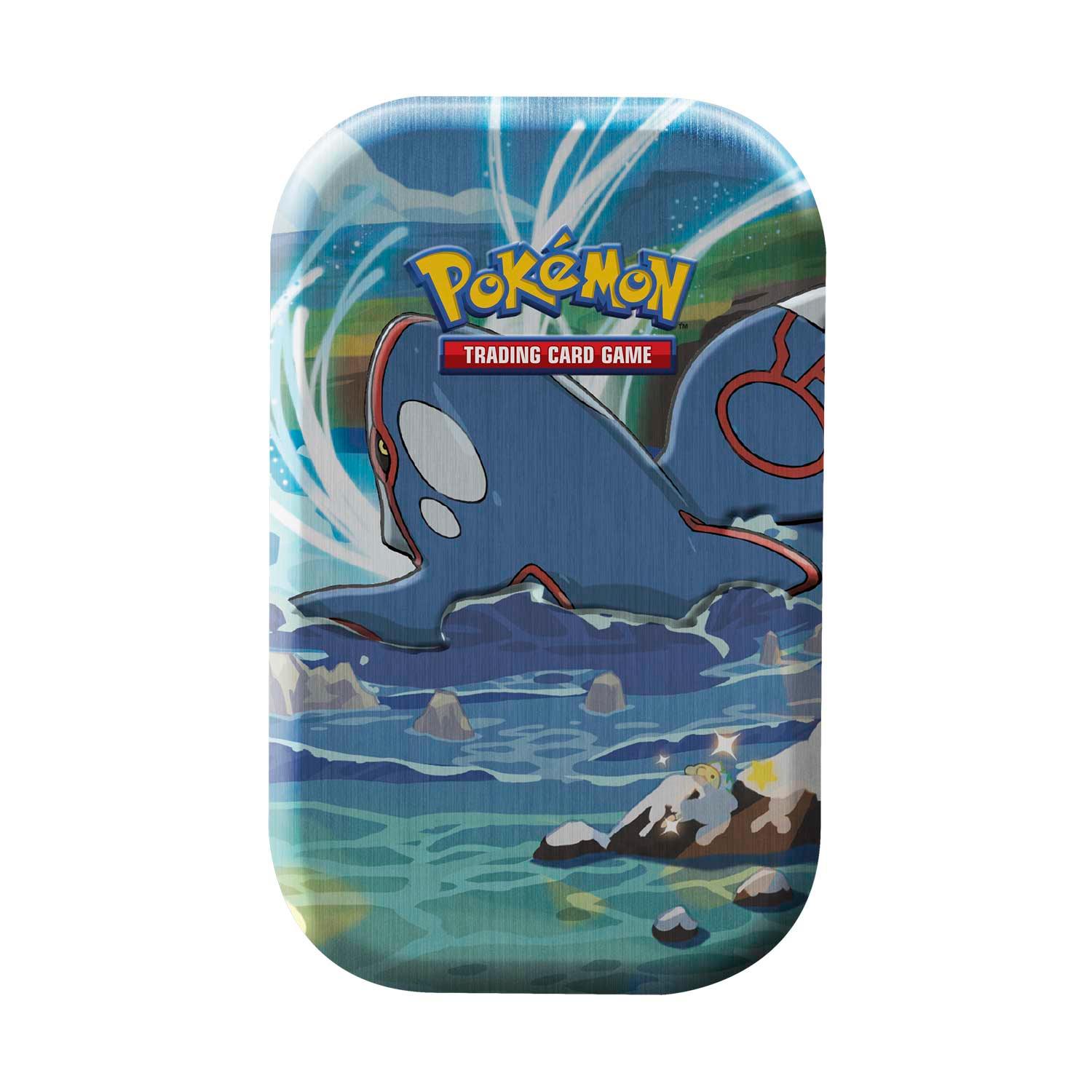 POKEMON TRADING CARD GAME SHINING FATES MINI TIN (KYOGRE ART) - DataBlitz