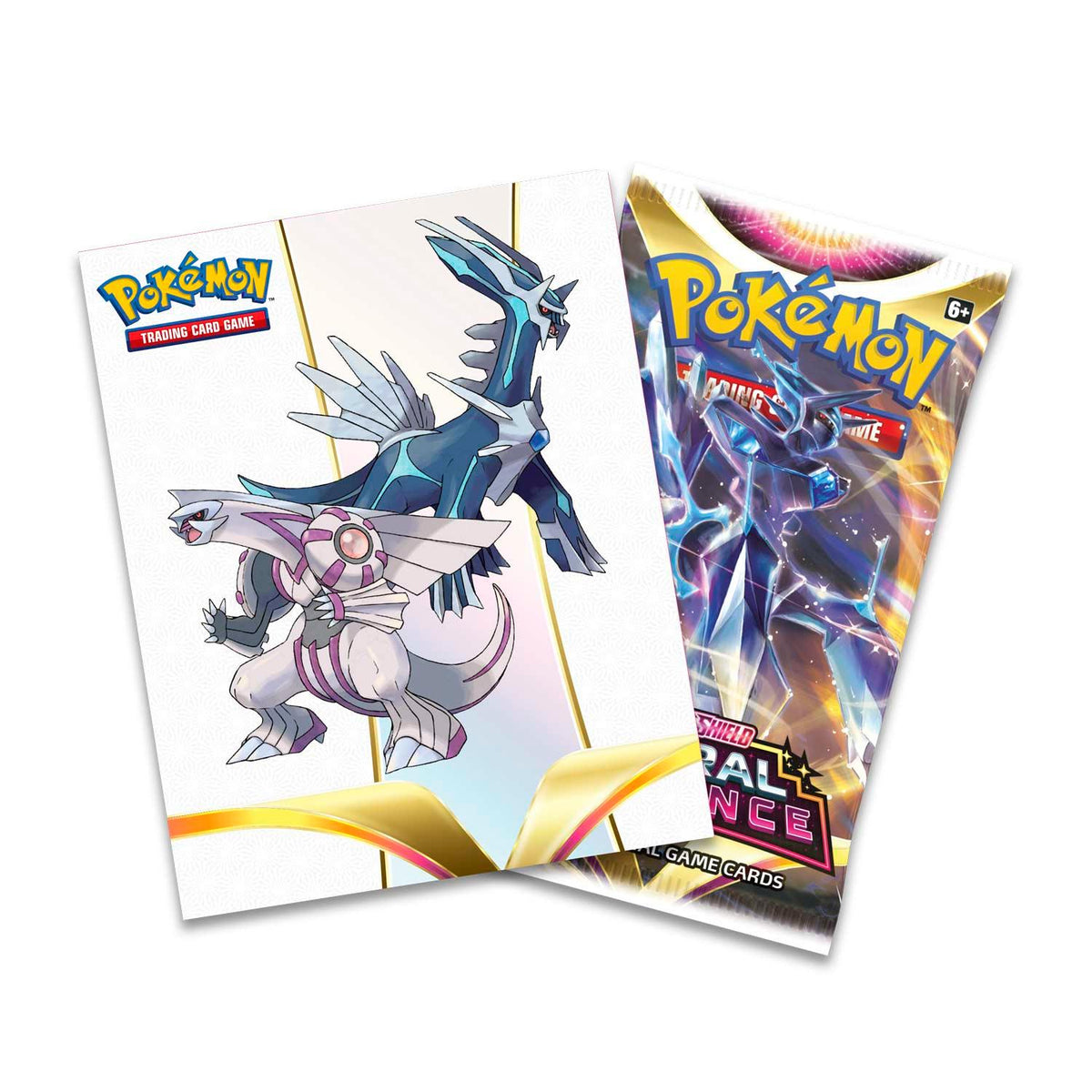 Pokemon Trading Card Game SS10 Sword & Shield Astral Radiance Mini Portfolio Hold 60 Cards With 1 Booster Pack (181-85036) - DataBlitz