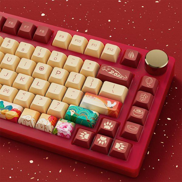 AKKO PC75B Plus Year Of Tiger RGB Mechanical Keyboard (TTC Flame Red) - DataBlitz