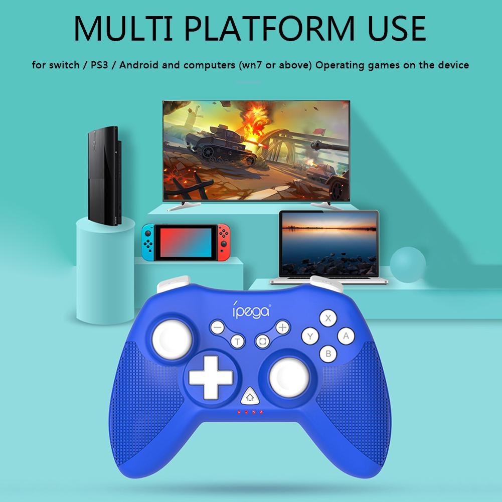 IPEGA WIRELESS MINI CONTROLLER FOR N-SWITCH/ANDROID DEVICES/WINDOWS PC/P3 BLUE (PG-SW022C) - DataBlitz