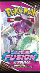 POKEMON TRADING CARD GAME SS8 SWORD & SHIELD FUSION STRIKE BOOSTER (179-80916) (ONE RAMDOM BOOSTER PACK) - DataBlitz