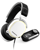 STEELSERIES ARCTIS PRO + GAMEDAC WHITE CERTIFIED HI-RES GAMING AUDIO SYSTEM FOR PS4/PC (PN61454) - DataBlitz