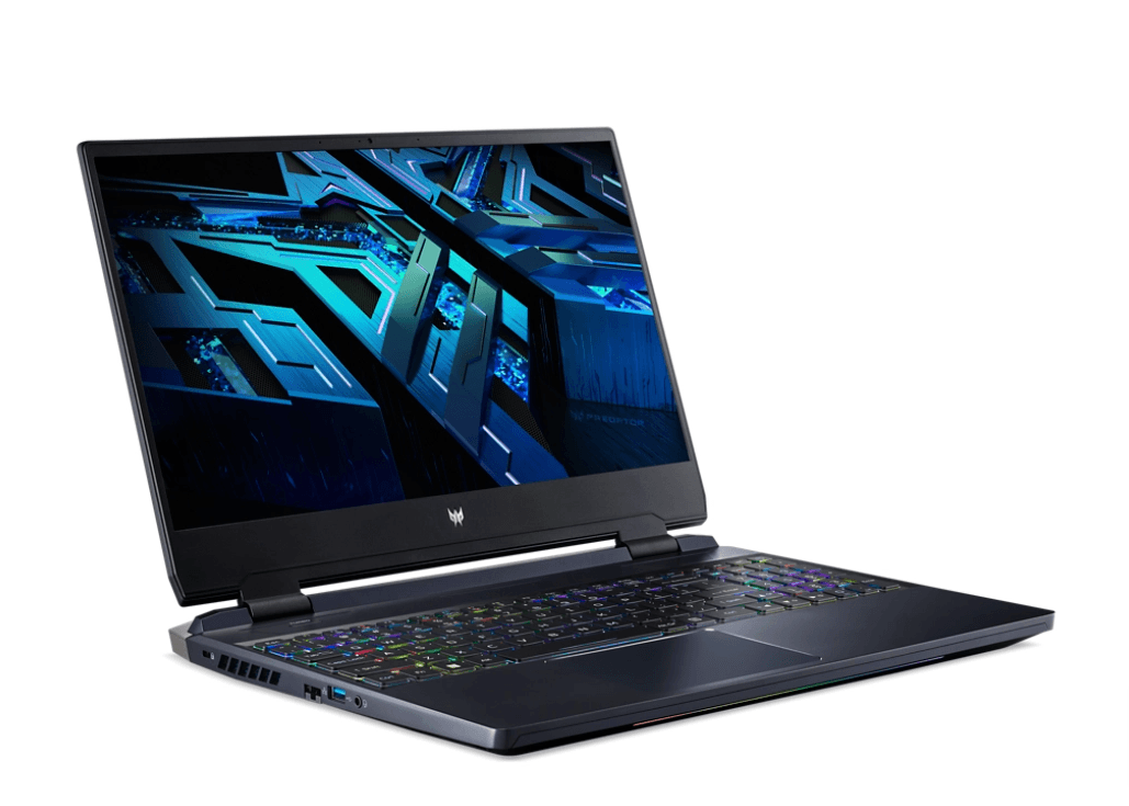 Acer Predator Helios 300 PH315-55-97Y5 Gaming Laptop (Abyssal Black) | 15.6” QHD | i9-12900H | 16 GB RAM DDR5 | 512 GB SSD | RTX 3060 | Windows 11 Home | Predator Backpack 15.6 Blue | Predator Gaming Chair LK-8103A - DataBlitz