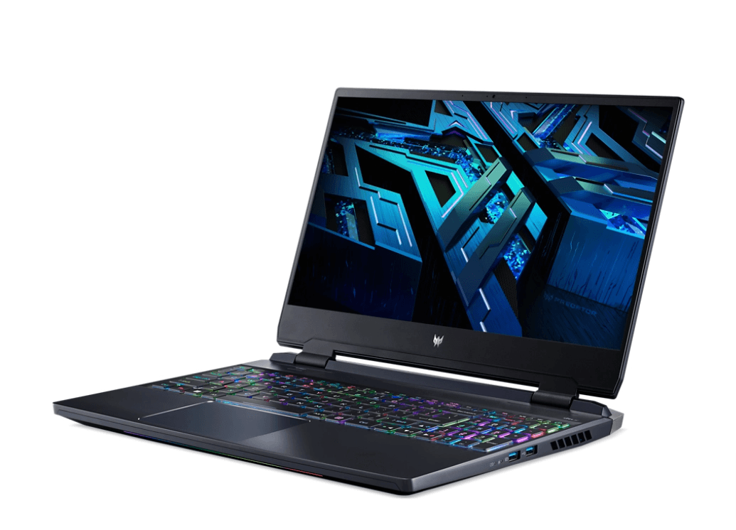 Acer Predator Helios 300 PH315-55-97Y5 Gaming Laptop (Abyssal Black) | 15.6” QHD | i9-12900H | 16 GB RAM DDR5 | 512 GB SSD | RTX 3060 | Windows 11 Home | Predator Backpack 15.6 Blue | Predator Gaming Chair LK-8103A - DataBlitz