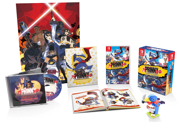 Nintendo Switch Prinny 1-2 Exploded And Reloaded Just Desserts Edition