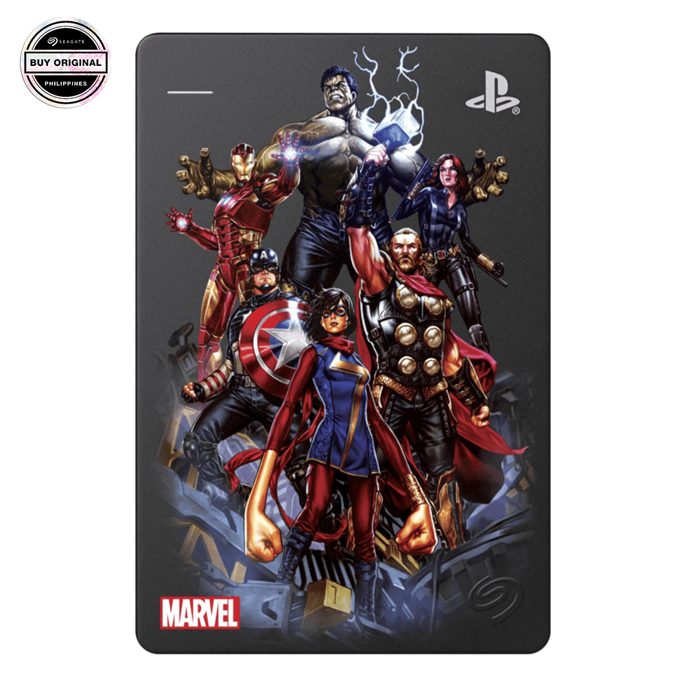 SEAGATE PS4 2TB MARVEL AVENGERS GAME DRIVE (AVENGERS ASSEMBLE - STGD2000303) - DataBlitz