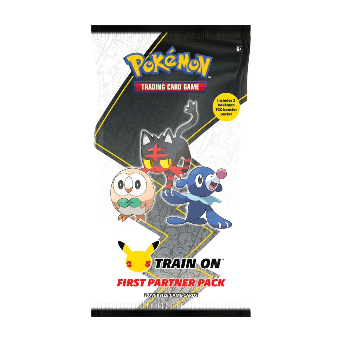 POKEMON TRADING CARD GAME 25TH ANNIVERSARY OVERSIZE BOOSTER PACK ALOLA (290-80962) - DataBlitz