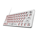 Pulsar 60% TKL ANSI Custom Mechanical Gaming Keyboard Barebone (White) (PCMK601W) - DataBlitz