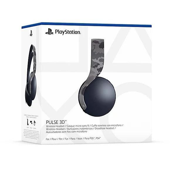 PS5 Pulse 3D Wireless Headset For PS5/PS4 (CFI-ZWH1 06) (Grey Camouflage) Asian - DataBlitz