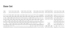 AKKO Black On White Keycaps Set ABS SAL 195 Key - DataBlitz