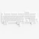 AKKO Black On White Keycaps Set ABS SAL 195 Key - DataBlitz