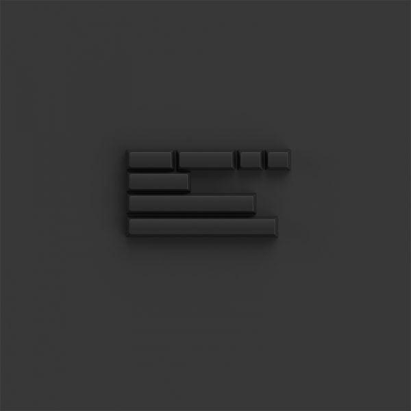AKKO White On Black Keycaps Set ABS SAL 195 Keys