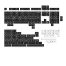 AKKO White On Black Keycaps Set ABS SAL 195 Keys