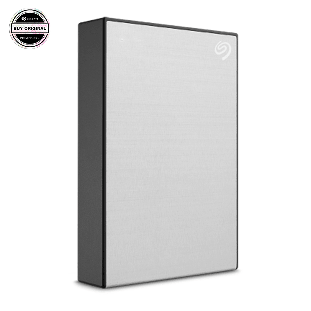 SEAGATE 4TB/TO BACKUP PLUS PORTABLE STORAGE (SILVER) - DataBlitz