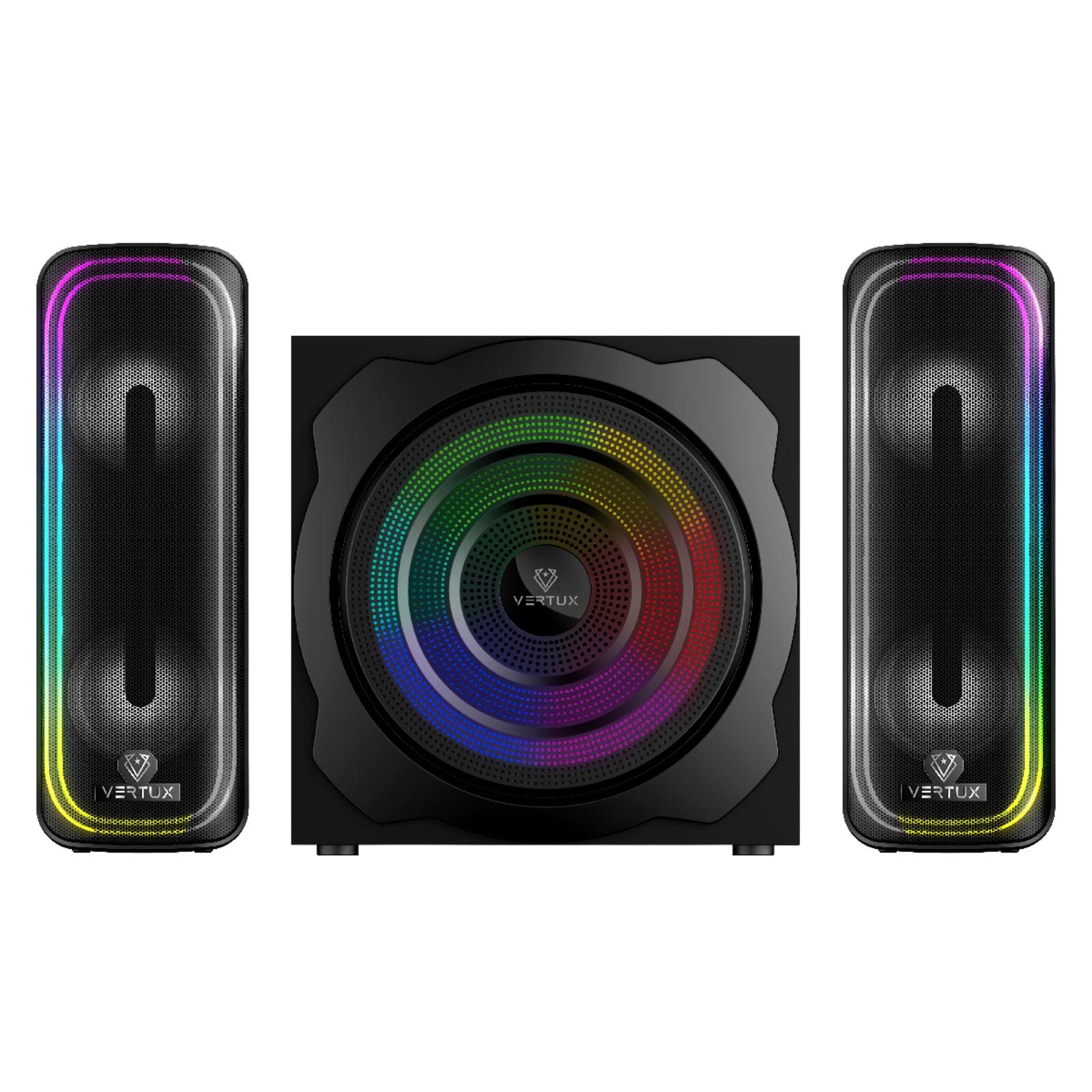 VERTUX SONICTHUNDER-80 80W SURROUND SOUND GAMING SPEAKER BLACK - DataBlitz