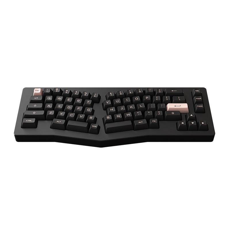 AKKO ACR Pro Alice Plus Spray Painted Acrylic Black Pre-Assembled Version RGB Mechanical Keyboard