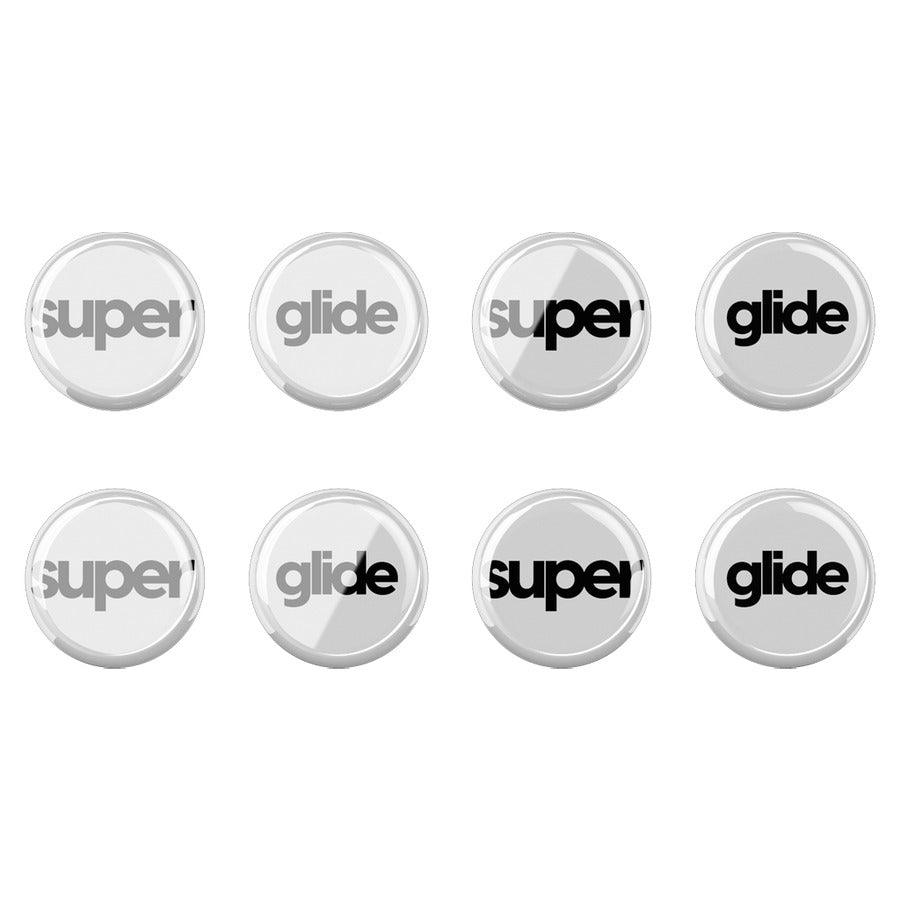 PULSAR Superglide Glass Skates For Universal 6mm Dot (White) (6MMSGW) - DataBlitz