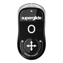 PULSAR Superglide Glass Skates For Logitech GPRO X Superlight (Black) (LGSSGB) - DataBlitz