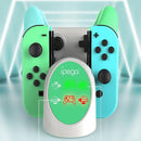 IPEGA 6 IN 1 DESKTOP CHARGER FOR N-SWITCH JOY-CON/N-SWITCH PRO CONTROLLER (ANIMAL CROSSING) (PG-9187A) - DataBlitz