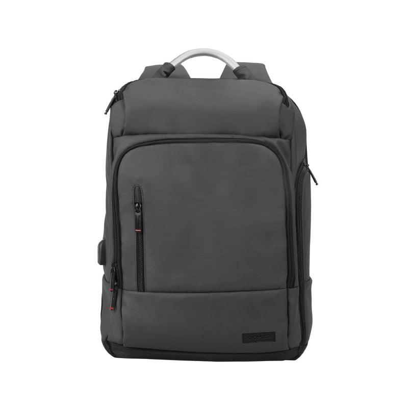 PROMATE Trekpack-BP 17.3” Professional Slim Laptop Backpack With Anti-Theft Handy Pocket (Black) - DataBlitz