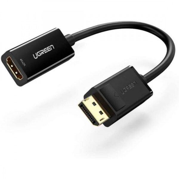 UGREEN DP to HDMI Female Converter 4Kx2K 30Hz (Black) (MM137/40363) - DataBlitz