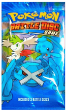 POKEMON BATTLE DISC GAME BOOSTERS (BLUE FOIL PACK) - DataBlitz