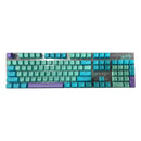 104 Doubleshot OEM PBT Keycaps (Cyan Purple) - DataBlitz