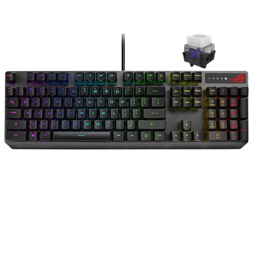 Asus ROG Strix Scope RX Optical Mechanical Gaming Keyboard (Blue Switch) (XA05) - DataBlitz
