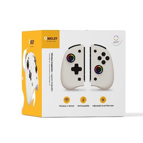 OMELET GAMING NSW WIRELESS JOY-CON CONTROLLER COMPATIBLE WITH N-SWITCH/N-SWITCH LITE/N-SWITCH OLED (WHITE) - DataBlitz