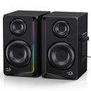 Redragon Andante 2.0 Channel Powered PC Gaming Speaker (GS812) - DataBlitz