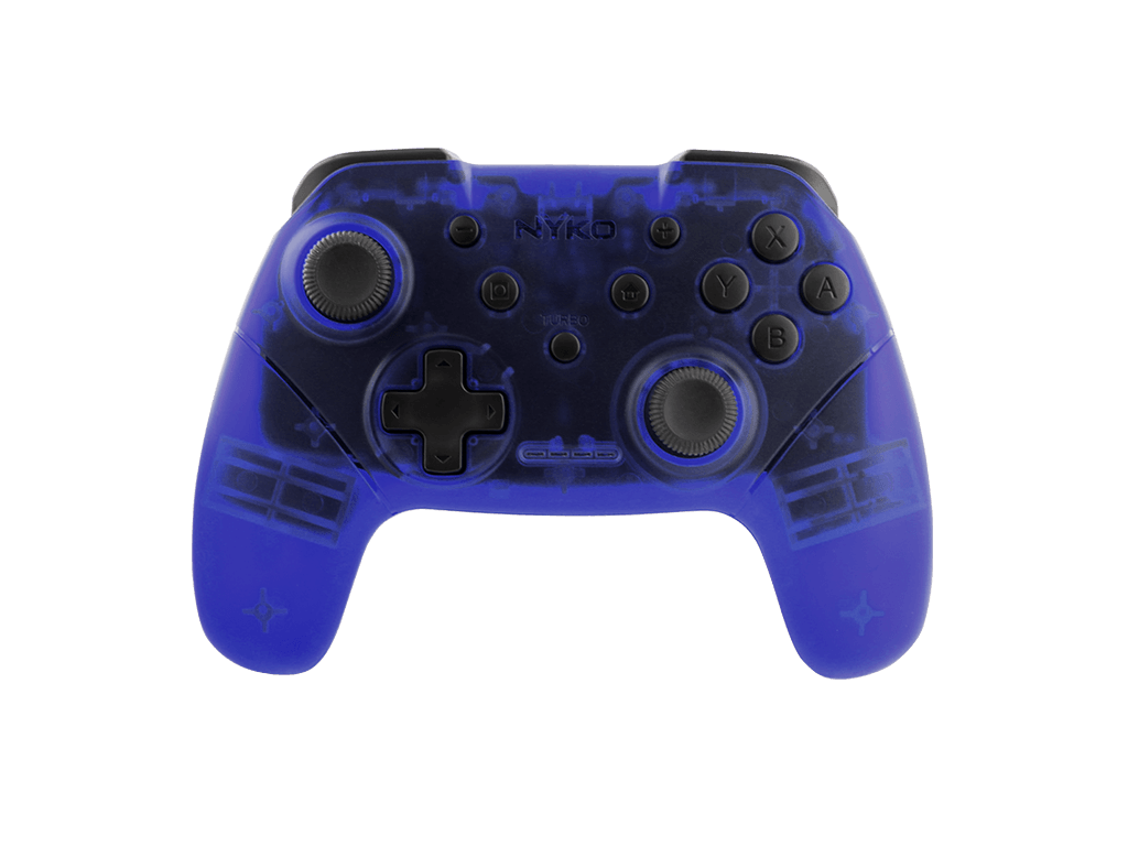 NYKO NSW WIRELESS CORE CONTROLLER TRANSLUCENT BLUE (87263-T83) - DataBlitz