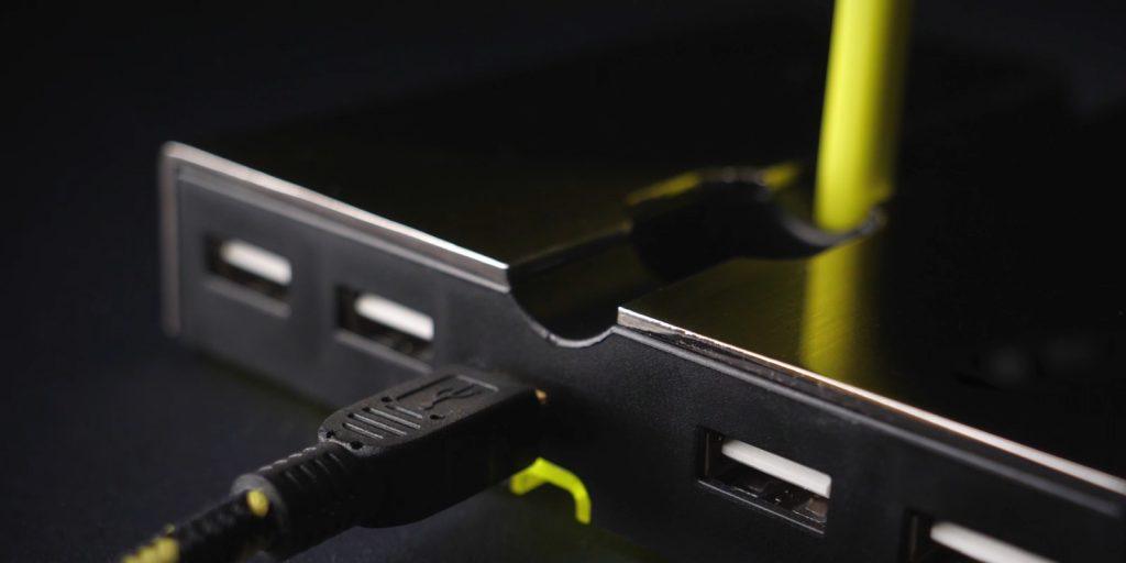 XTRFY B1 MOUSE BUNGEE WITH USB HUB - DataBlitz