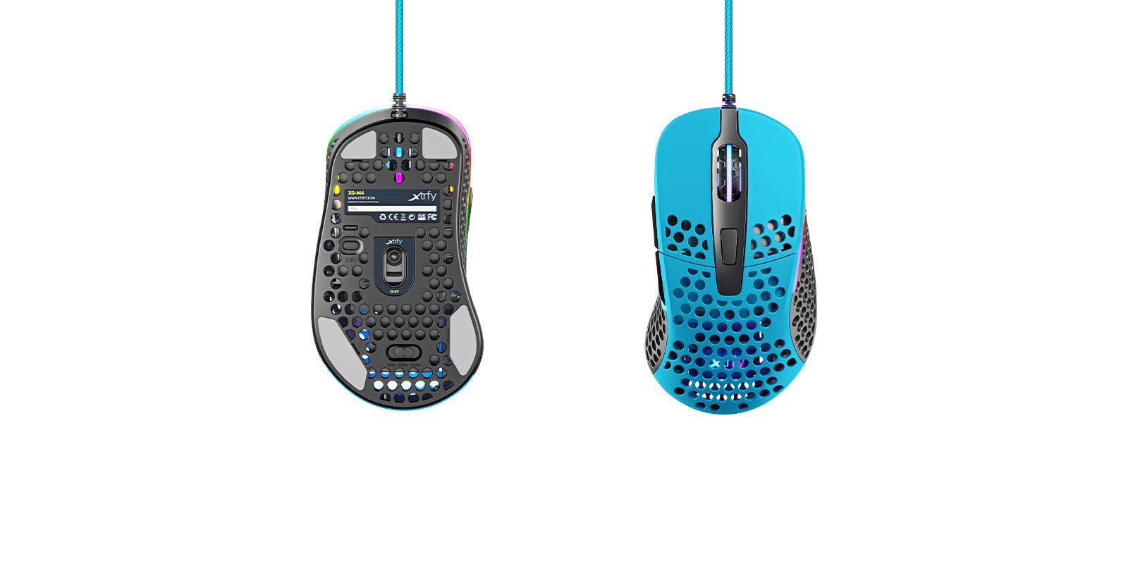 XTRFY M4 RGB ULTRA LIGHT GAMING MOUSE (BLUE) - DataBlitz