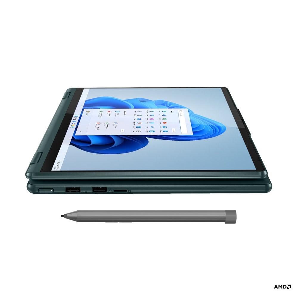 Lenovo Yoga 6 13ALC7 82UD0018PH Laptop (Dark Teal) | 13.3” Wuxga | Ryzen 7 5700U | 16GB RAM DDR4 | 1TB SSD | AMD Radeon Graphics | Windows 11 Home | MS Office Home & Student 2021 | Lenovo Digital Pen | Lenovo Yoga 14” Sleeve - DataBlitz