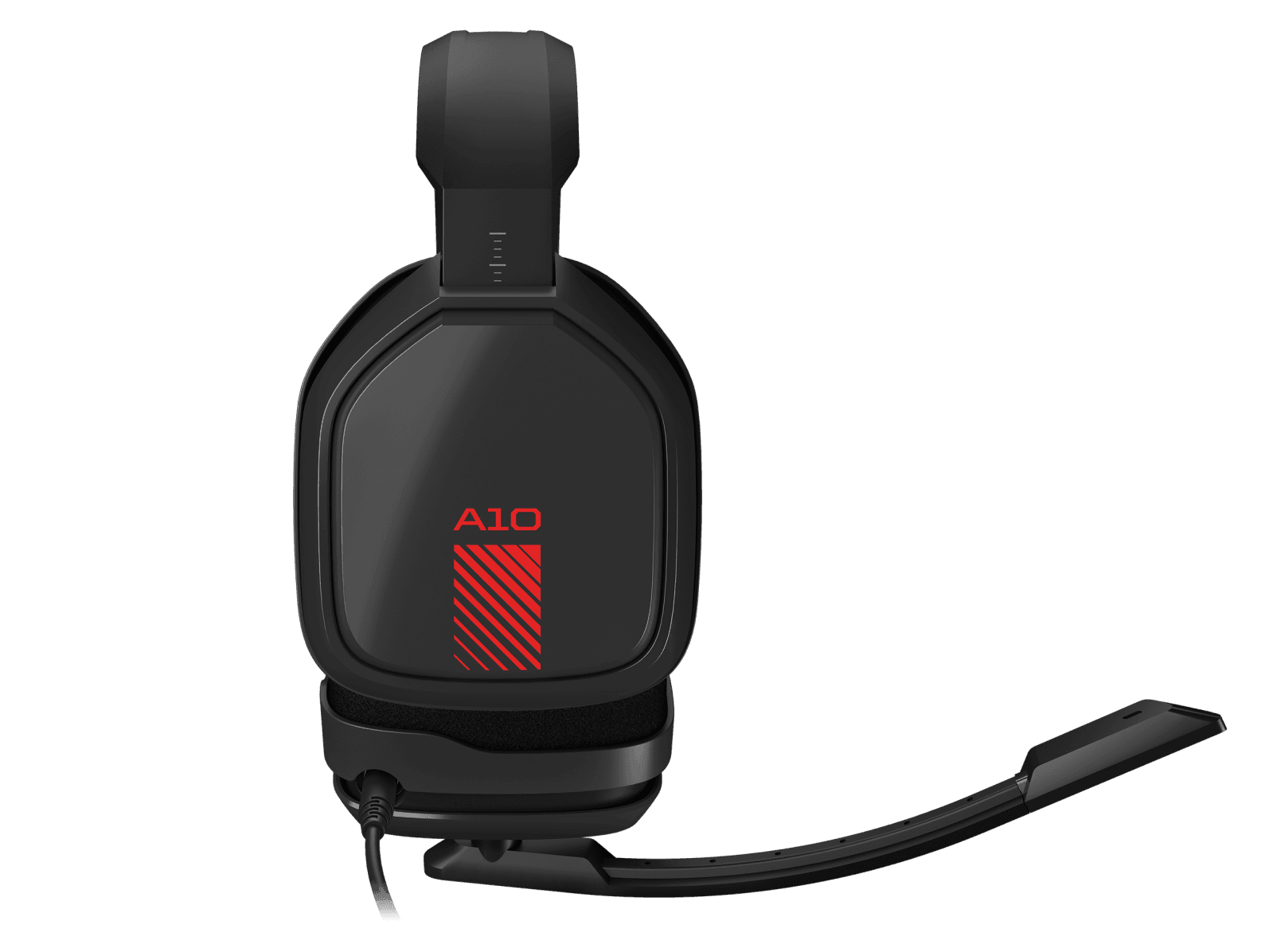 ASTRO A10 GAMING HEADSET (PC/MAC/XB1/PS4/MOBILE) GREY/RED - DataBlitz
