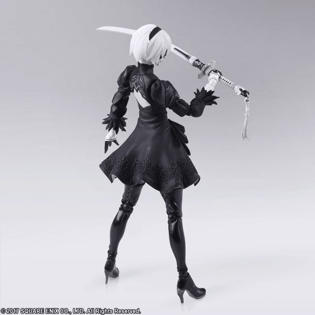 NIER AUTOMATA BRING ARTS YORHA NO.2 TYPE B & MACHINE LIFEFORM SET FIGURE - DataBlitz
