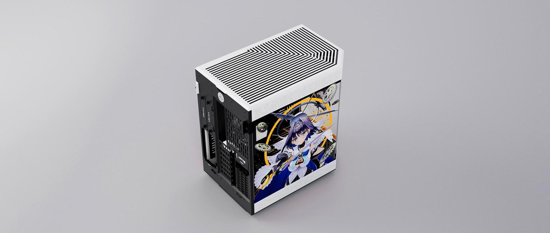 Hyte Ouro Kronii Y60 Dual Chamber Mid-Tower ATX Modern Aesthetic Case + Desk Pad Bundle - DataBlitz