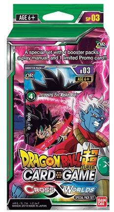 DRAGON BALL SUPER CARD GAME DB3 CROSS WORLDS SPECIAL PACK SET 03 DRAGON BALL SUPER CARD GAME DB3 CROSS WORLDS SPECIAL PACK SET 03