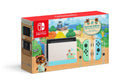Nintendo Switch Console Animal Crossing New Horizons SE + NSW Dobe Dust-Proof Kit Include Rubber Plug & Toughened Glass Film (TNS-862) Bundle - DataBlitz
