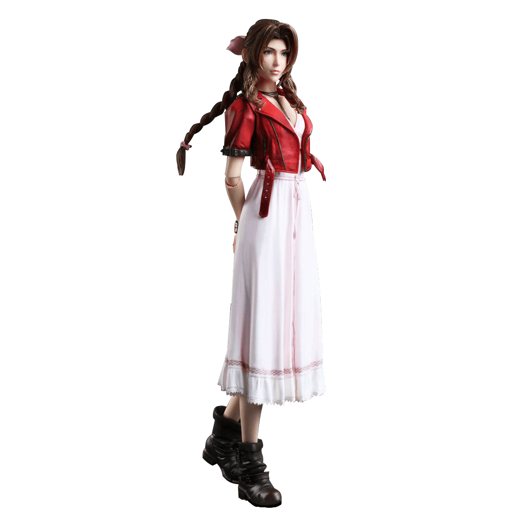FINAL FANTASY VII REMAKE PLAY ARTS KAI ACTION FIGURE AERITH GAINSBOROUGH - DataBlitz