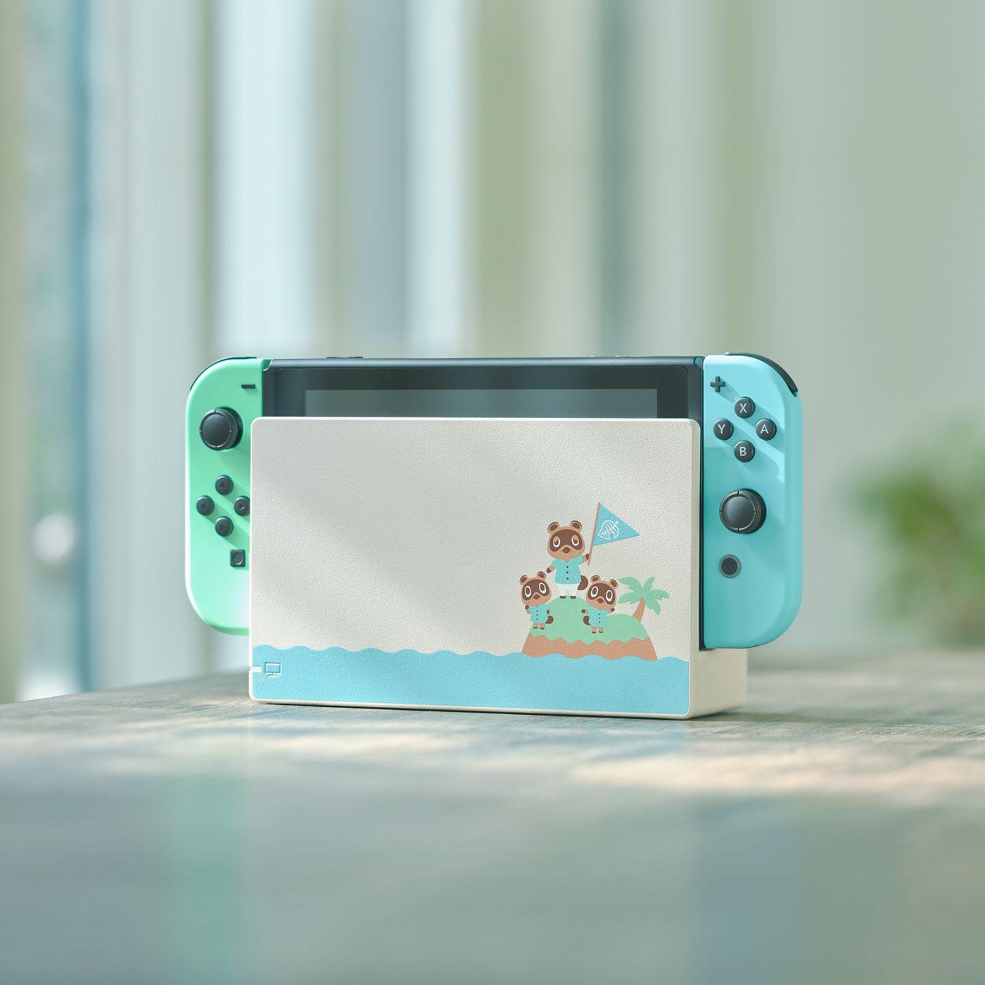 NSW ANIMAL CROSSING CONSOLE + DOBE PROTECTIVE PACK (TNS-1899) BUNDLE - DataBlitz