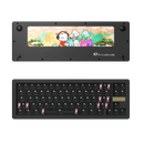 AKKO ACR Pro 68 Barebone Custom Mechanical Keyboard Hot-Swappable DIY Kit Gasket Mount (Black) - DataBlitz