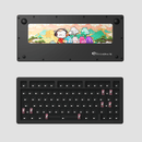 AKKO ACR Pro 75 Barebone Custom Mechanical Keyboard Hot-Swappable DIY Kit Gasket Mount (Black-South Facing PCB) - DataBlitz