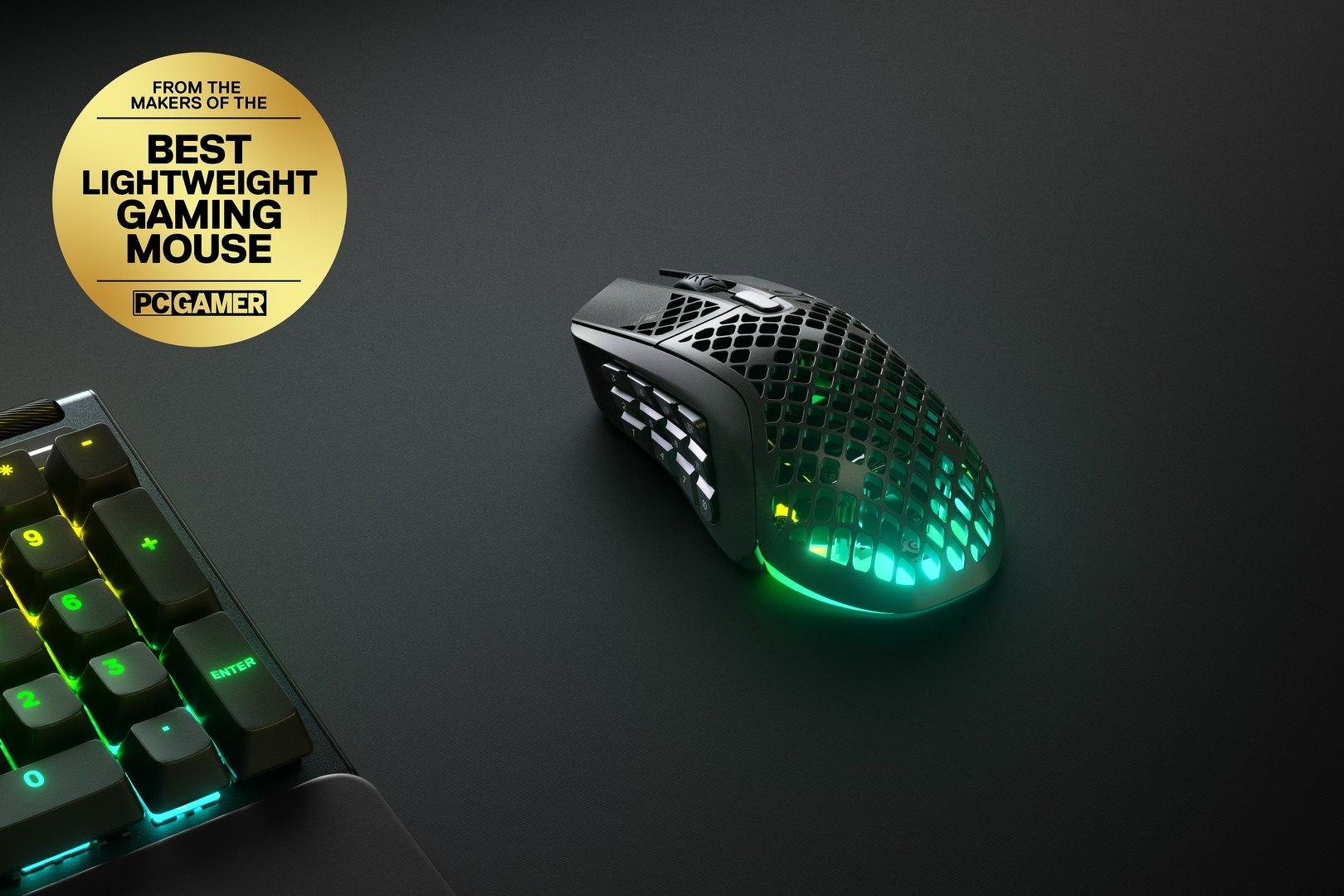 STEELSERIES Aerox 9 Wireless Ultra Lightweight MMO/MOBA Mouse (Black) (PN62618) - DataBlitz