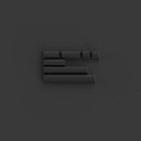 AKKO Black & Gold Keycaps Set ABS SAL 195 Keys - DataBlitz