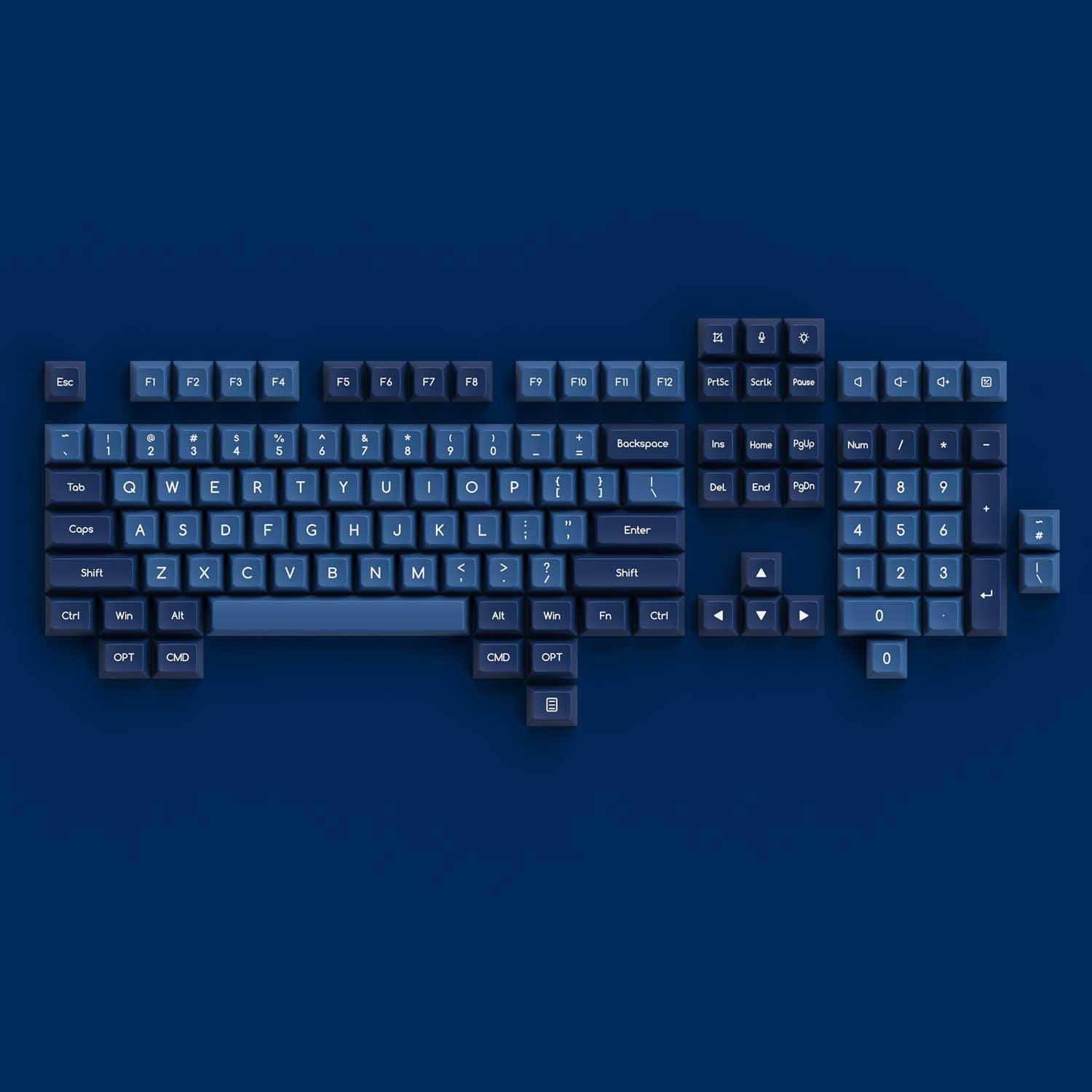AKKO Ocean Star Keycaps Set ABS SAL 195 Keys - DataBlitz