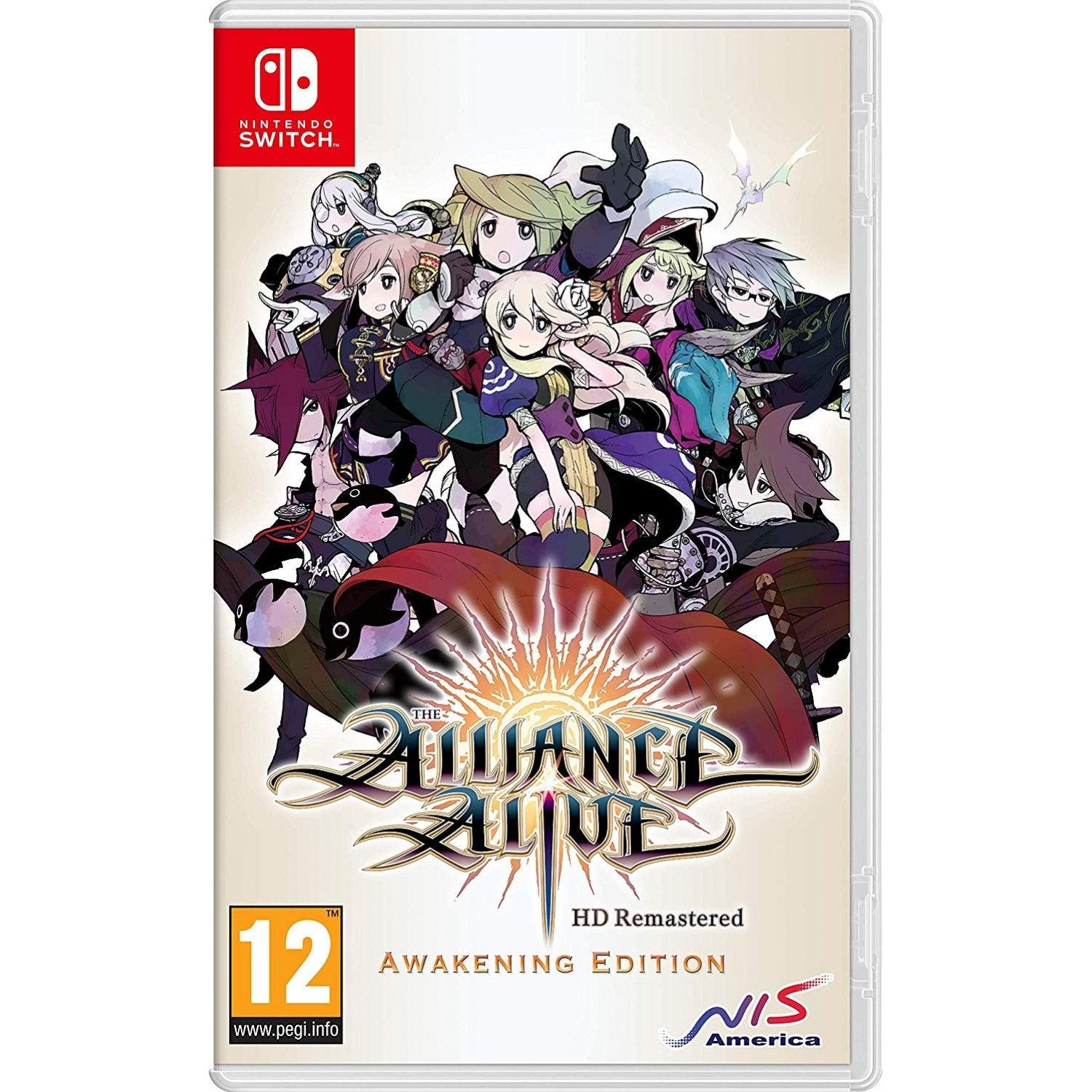NINTENDO SWITCH THE ALLIANCE ALIVE HD REMASTERED AWAKENING EDITION
