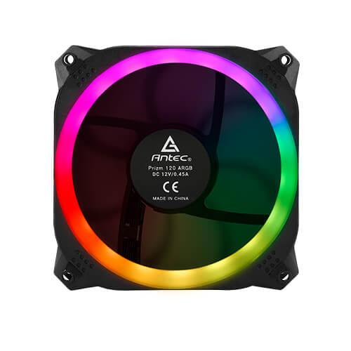 DataBlitz - Antec Prizm 120 ARGB 3+2+C 120MM PWM Fan Dual Ring
