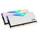 Adata XPG Spectrix D50 16GB DDR4 RGB 3200MHZ PC4-35600 Memory (White) (AX4U32008G16A-DW50) - DataBlitz