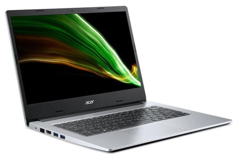 ACER ASPIRE 3 A314-35-P0DC Laptop (Pure Silver) | 14" HD | Pentium Silver N6000 | 8GB DDR4 | 256GB SSD | INTEL UHD | WIN11 + ACER Entry Run Rate Backpack - DataBlitz